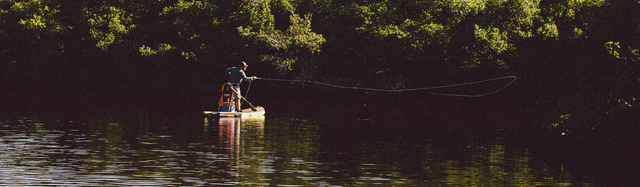 Rackham Aero Inflatable Paddle Board on the lake