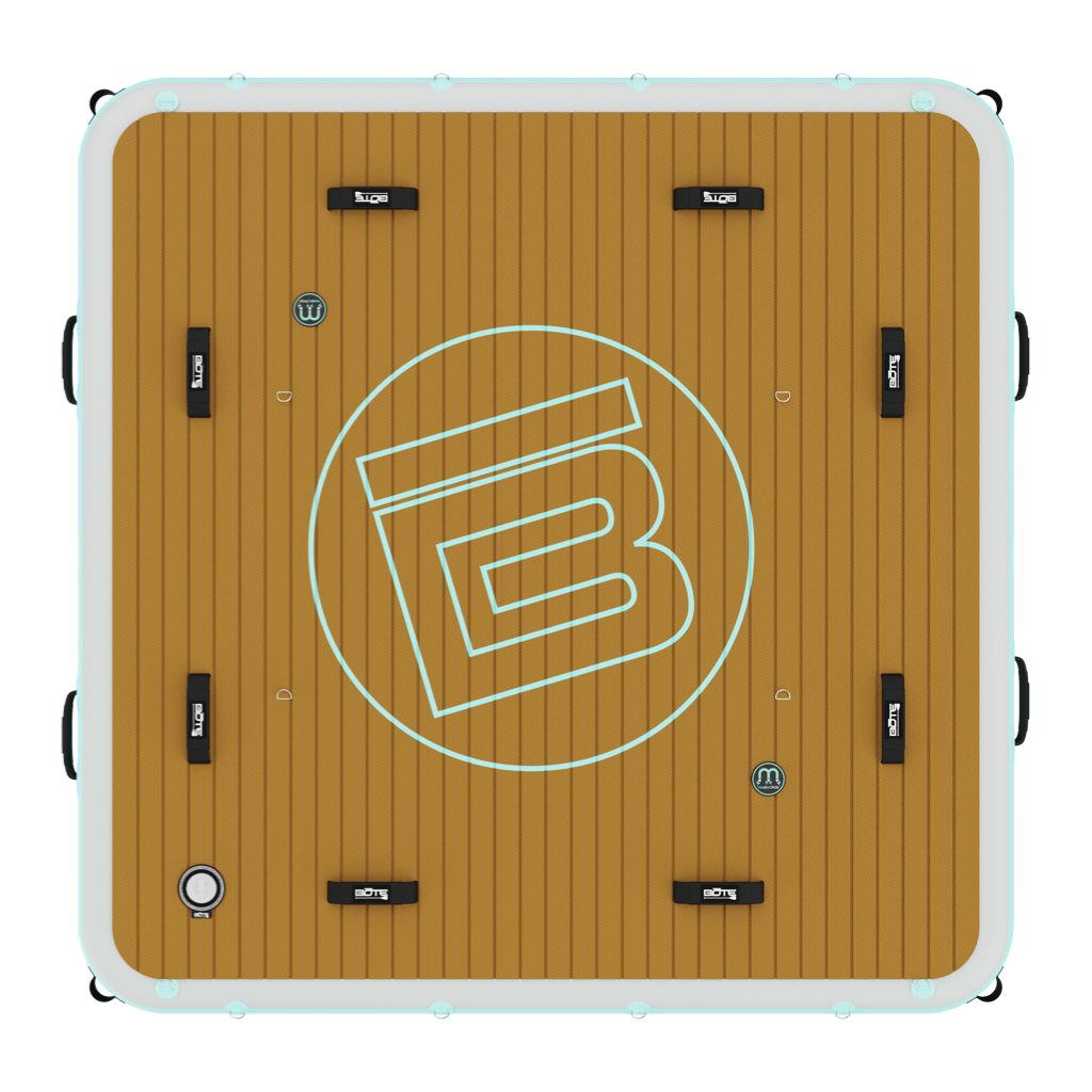 Top view of the Inflatable Dock 7 Classic