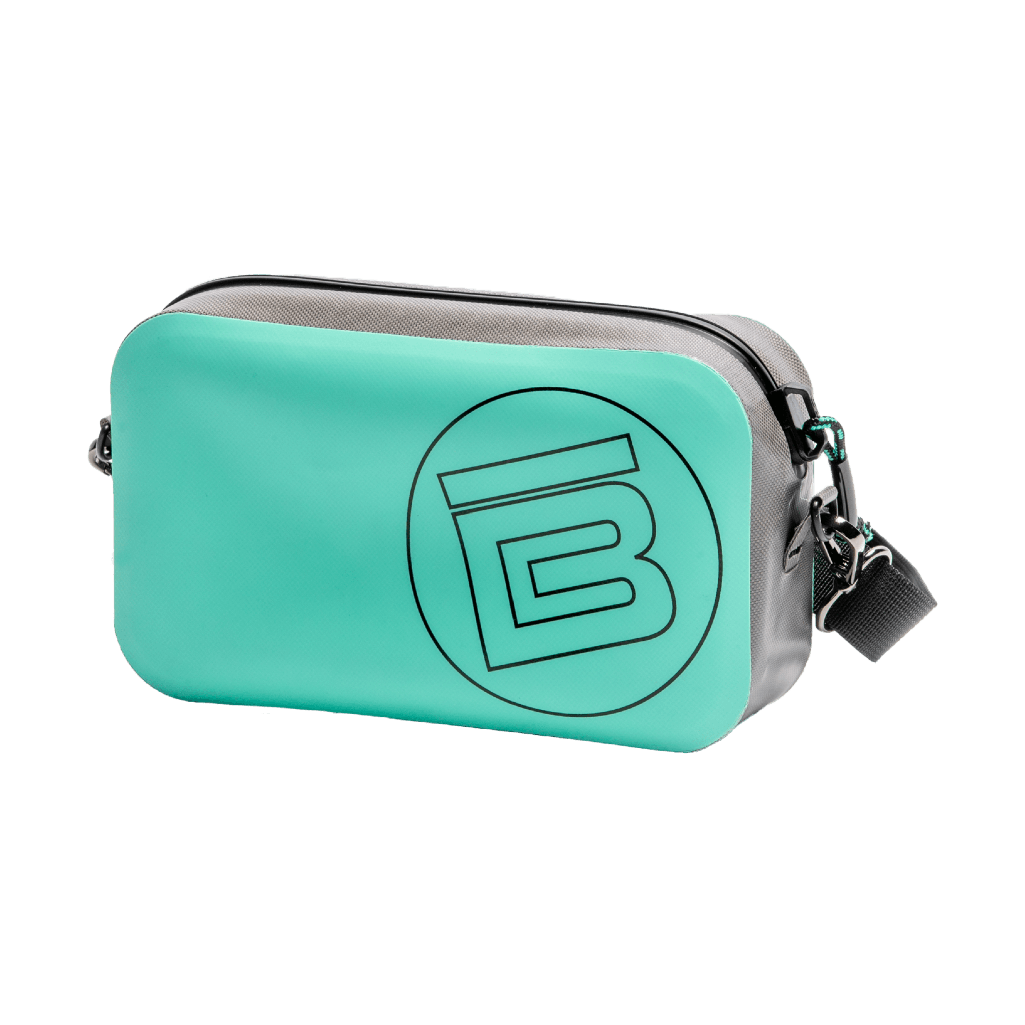 A person placing a phone in the Highwater Hitchhiker XL Black