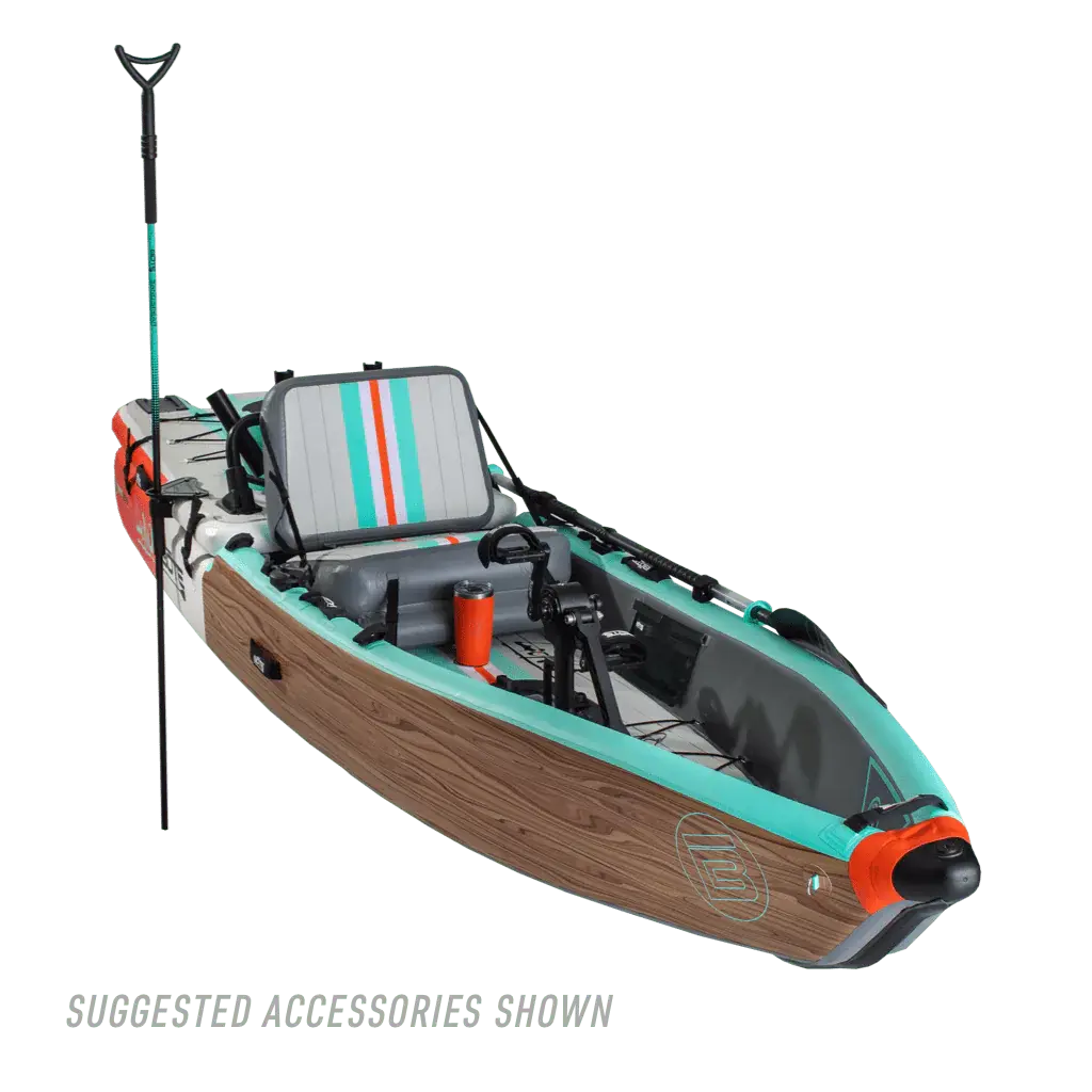 LONO Aero 12′6″ Classic Cypress Inflatable Kayak Bote