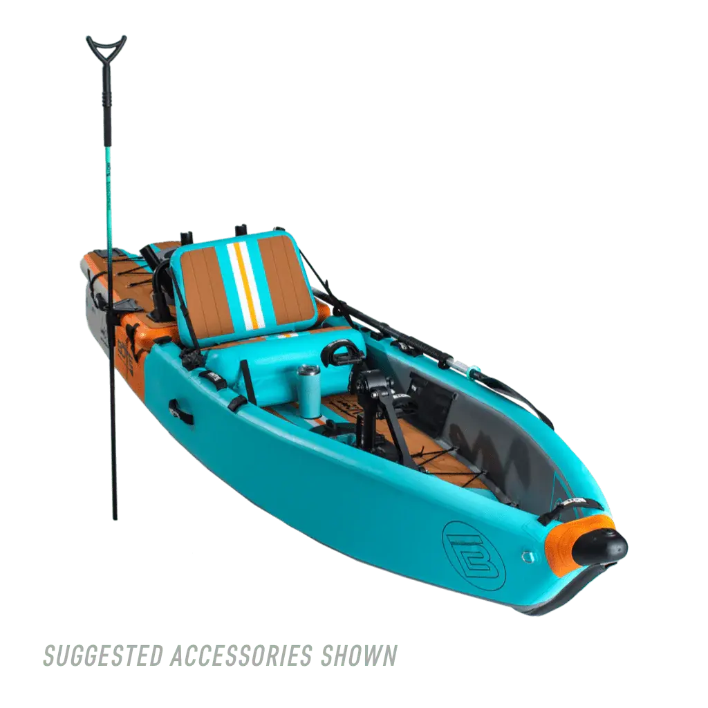 LONO Aero 12′6″ Native Aqua Inflatable Kayak Bote