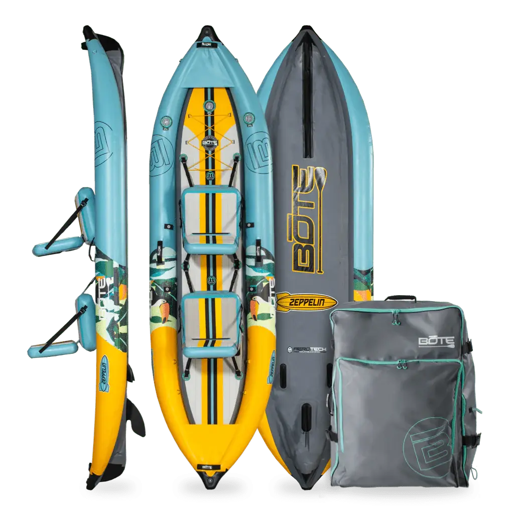 Zeppelin Aero 12′6″ Native Paradise Inflatable Kayak Bote
