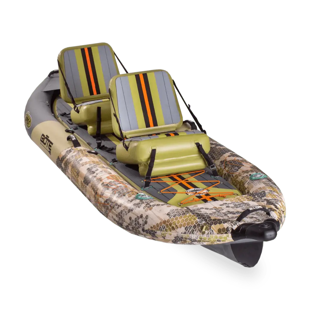 Zeppelin Aero 12′6″ Verge Camo Inflatable Kayak Bote