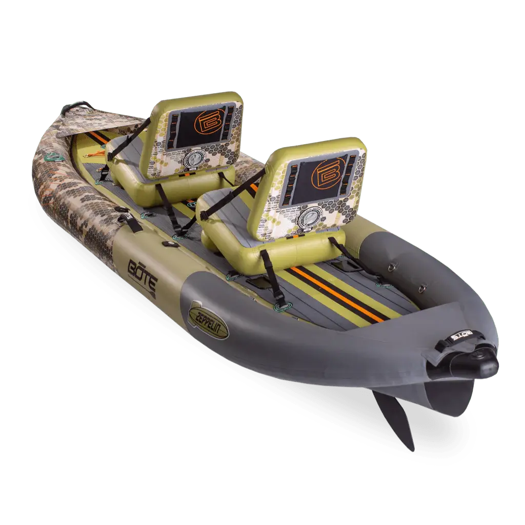 Zeppelin Aero 12′6″ Verge Camo Inflatable Kayak Bote