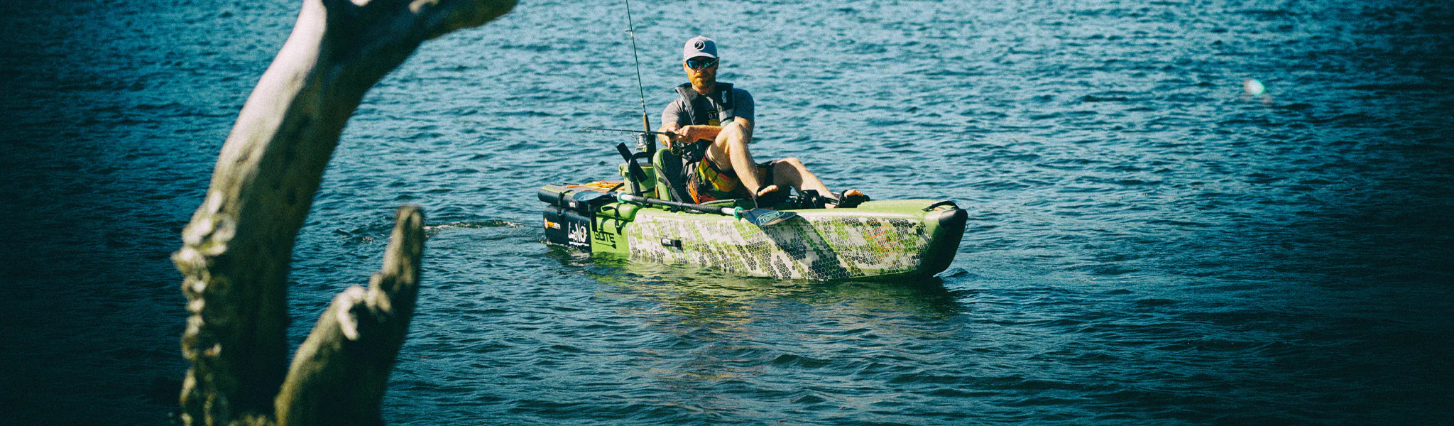 LONO Aero Inflatable Kayak on the water
