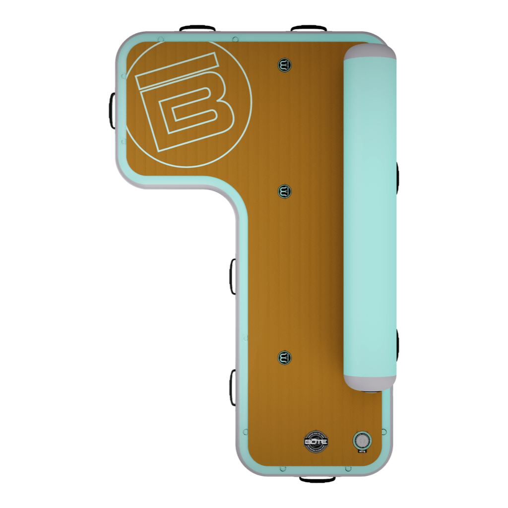 Top view of the Inflatable Dock Hangout Couch [Port] Classic