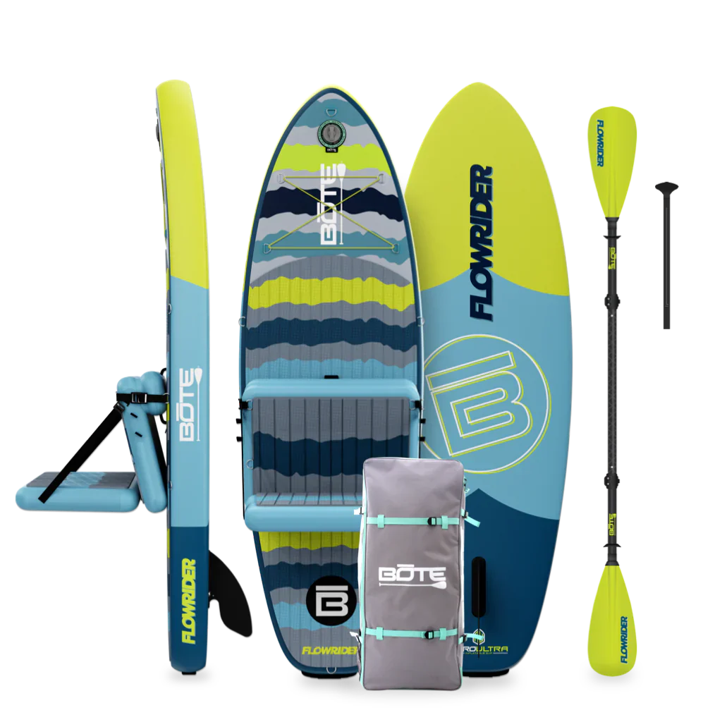 Kids FlowRider Aero 8′ Native Rips Hybrid Inflatable Paddle Board