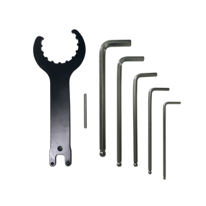 Tool kit used for installation and maintenance fo the APEX Pedal Drive and Rudder System