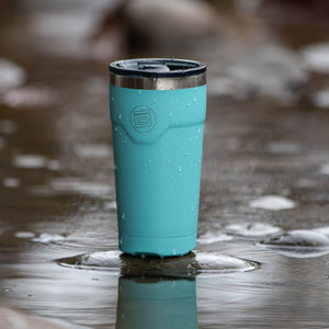 A detailed image of the MAGNETumbler 20oz with Lid Seafoam, showing its design and key features.