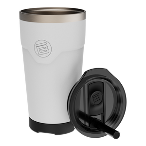 A detailed image of the MAGNETumbler 20oz with Lid White, showing its design and key features.