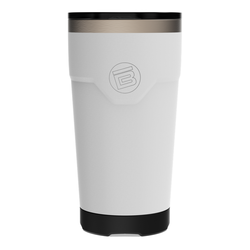 A detailed image of the MAGNETumbler 20oz with Lid White, showing its design and key features.