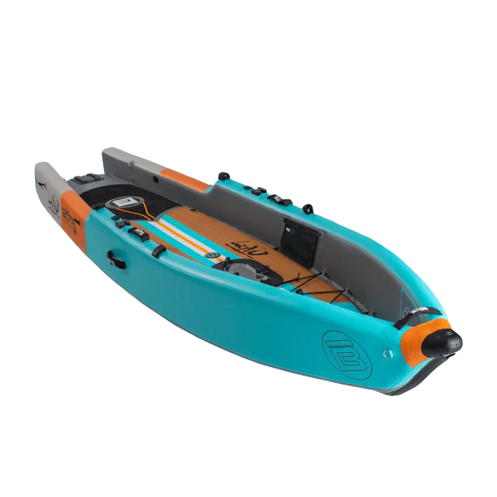 LONO Aero 12′6″ Native Aqua Inflatable Kayak Bote