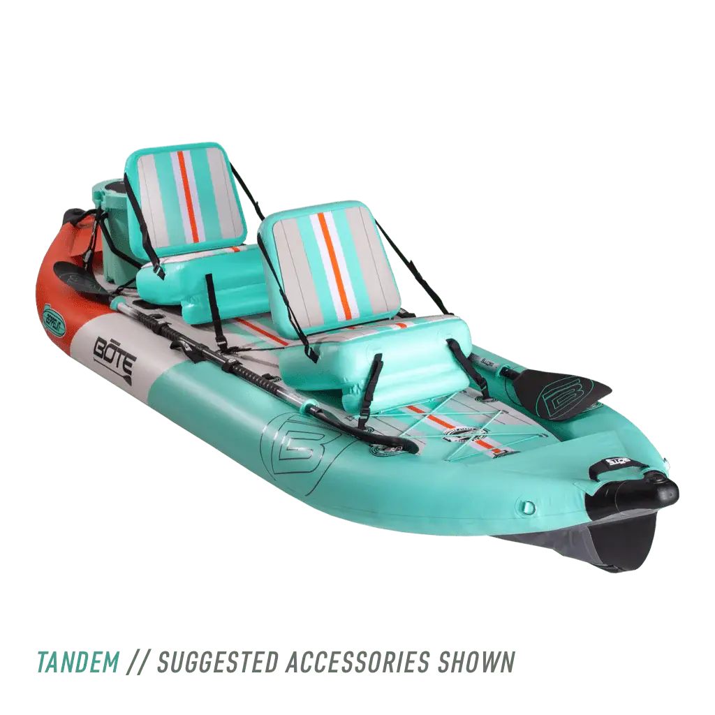 Zeppelin Aero 12′6″ Classic Seafoam Inflatable Kayak Bote