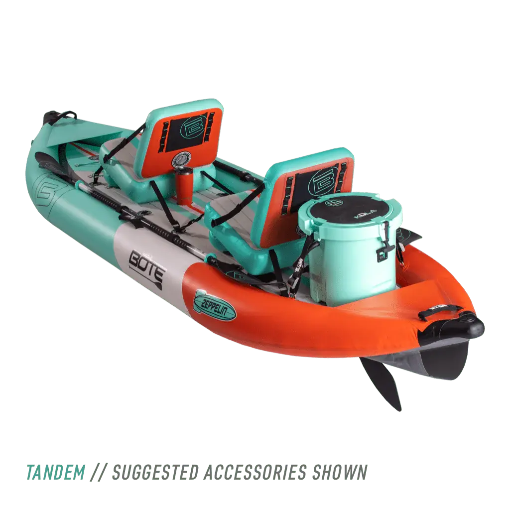 Zeppelin Aero 12′6″ Classic Seafoam Inflatable Kayak Bote