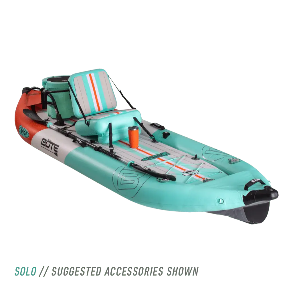 Zeppelin Aero 12′6″ Classic Seafoam Inflatable Kayak Bote