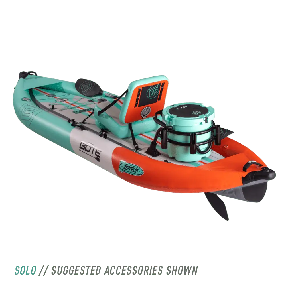 Zeppelin Aero 12′6″ Classic Seafoam Inflatable Kayak Bote