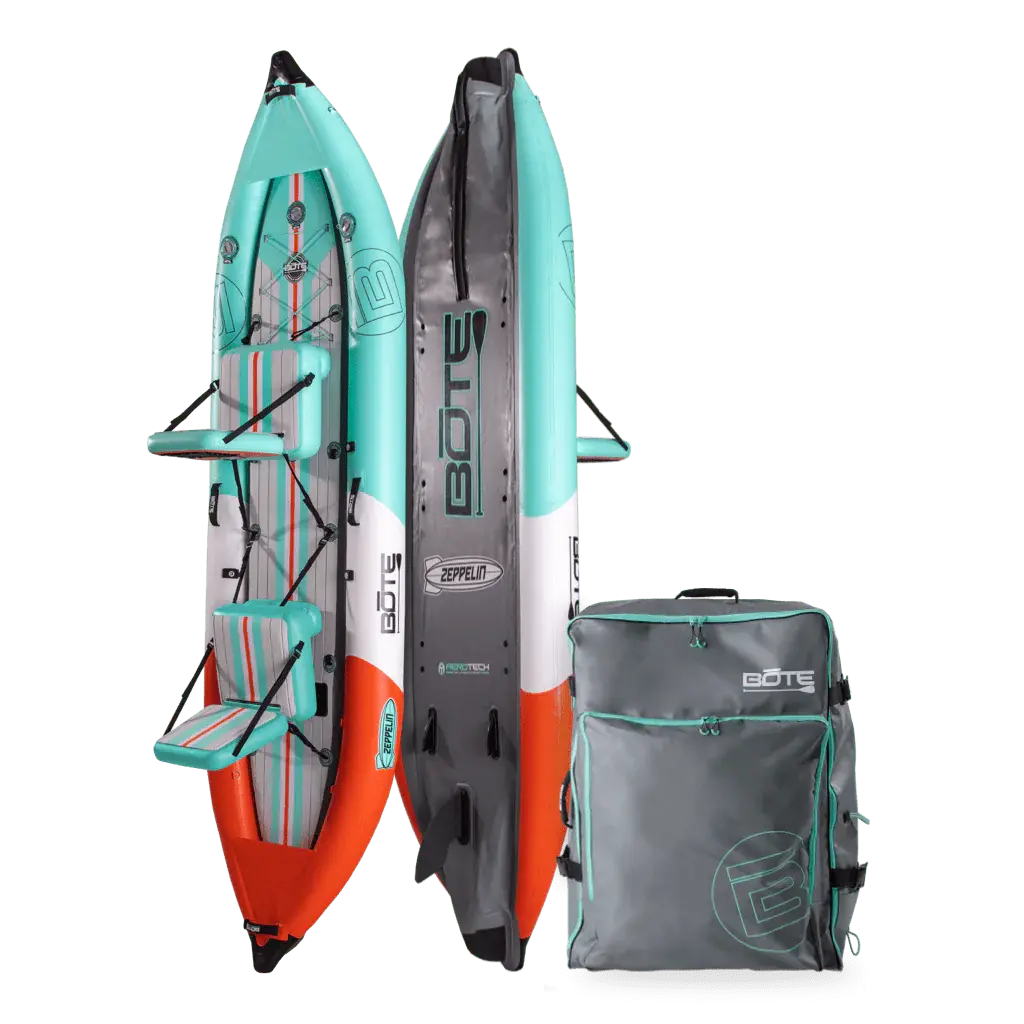 Zeppelin Aero 12′6″ Classic Seafoam Inflatable Kayak Bote