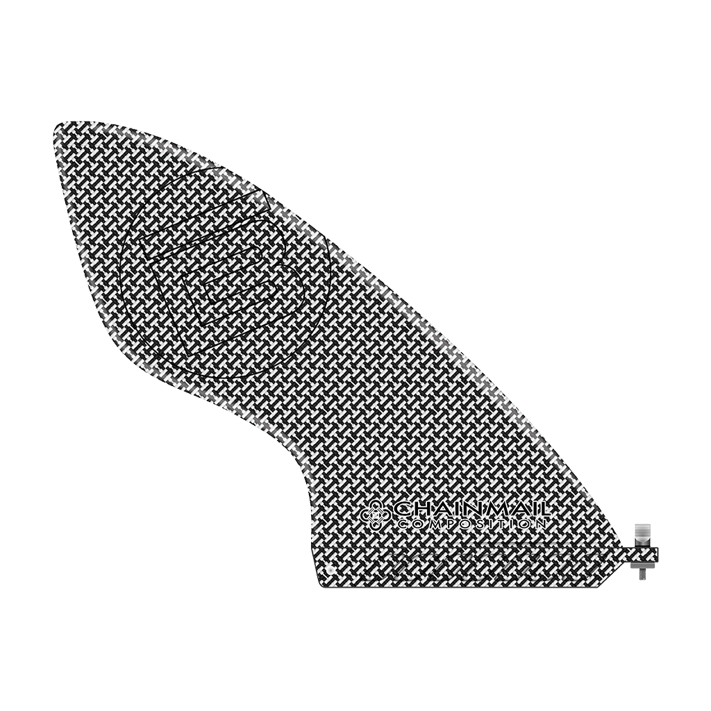 Side view of pro center fin